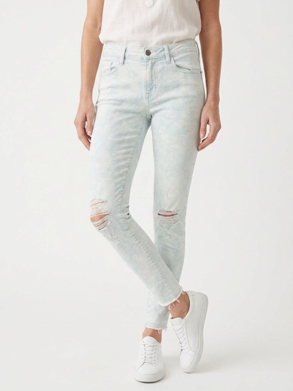 J BRAND | Skinny Crop Jeans in Cloud Green Size 28